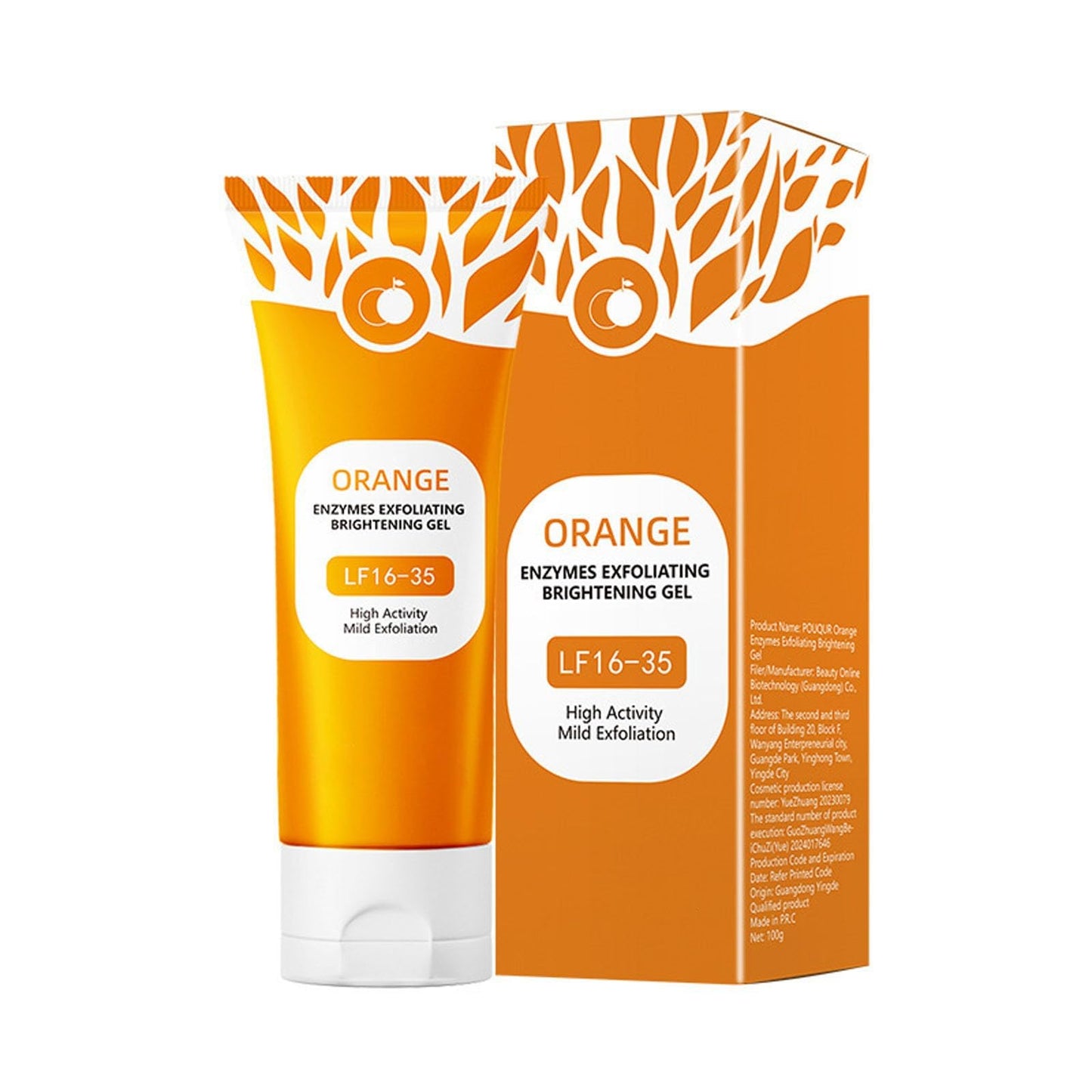 Orange Enzymes Exfoliating Brightening Gel 100 gm
