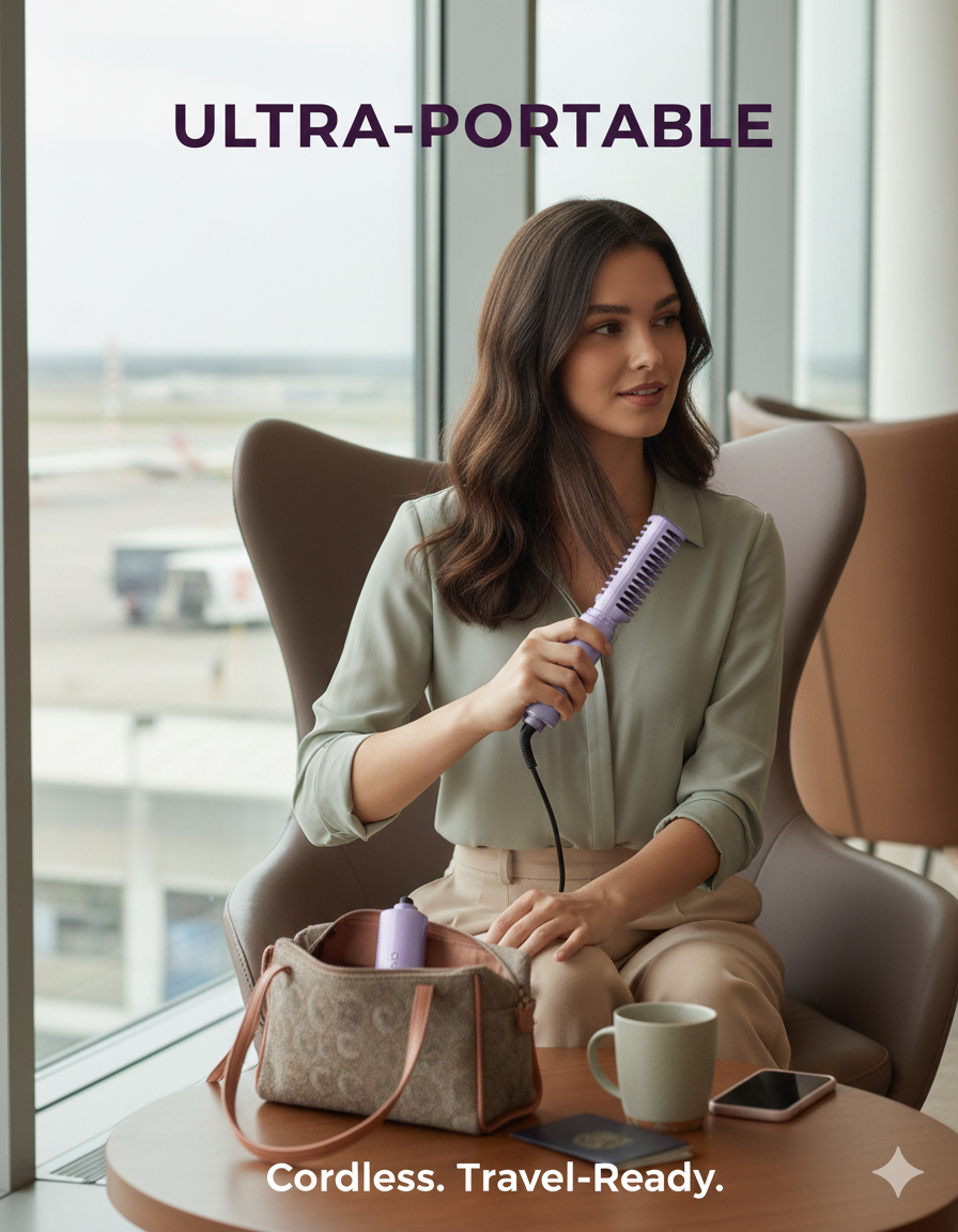 Portable Mini Hair Straightener